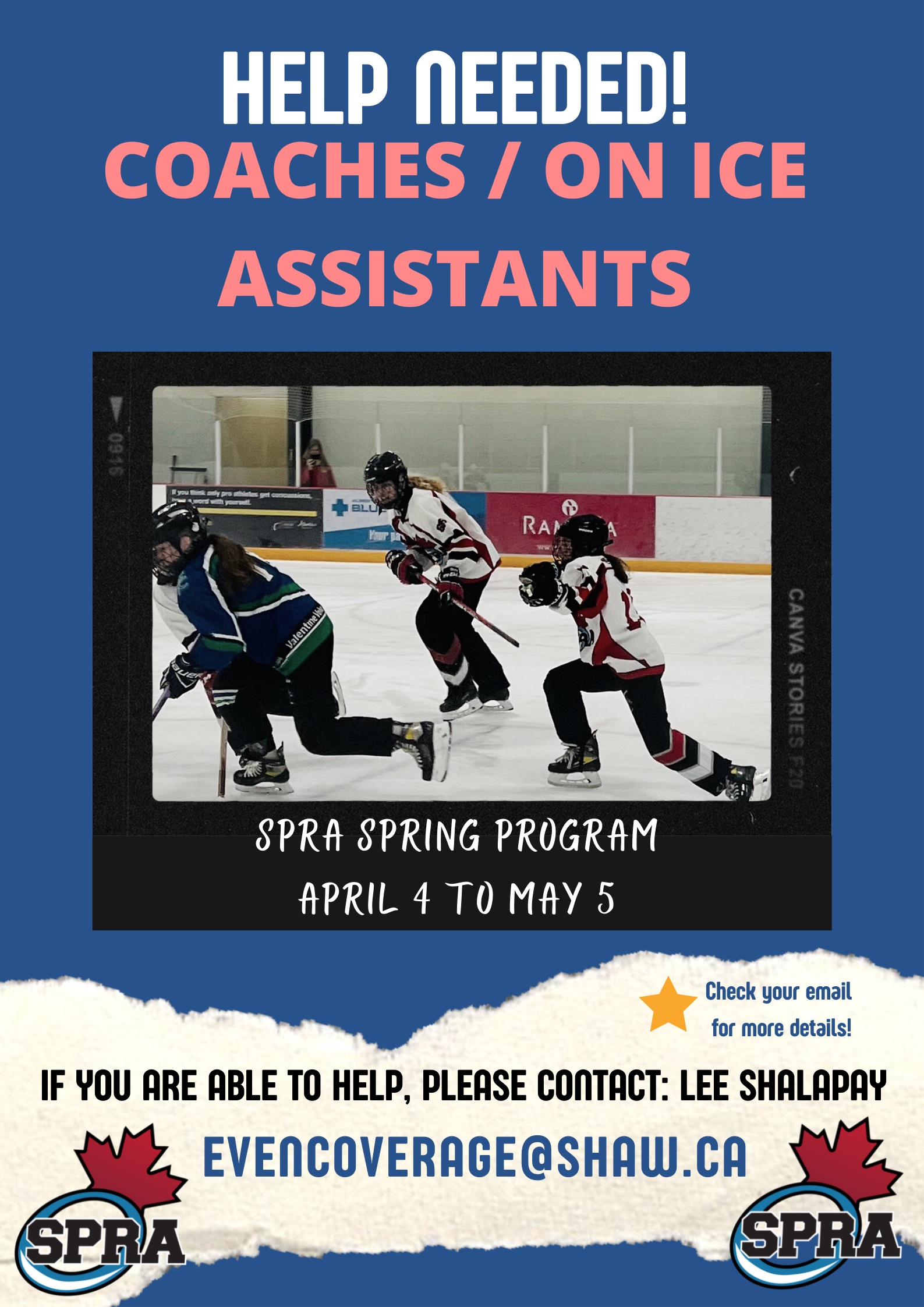 Sherwood Park Ringette Association site by RAMP InterActive